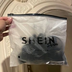 Plain Cut Out Micro Triangle Bikini Swimsuit